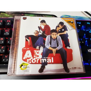 VCD แผ่นเพลง AB Normal เอบีนอร์มัล อัลบั้มแรก ปกติ (เพลง พูดไม่ค่อยเก่ง,ตัวประกอบ)