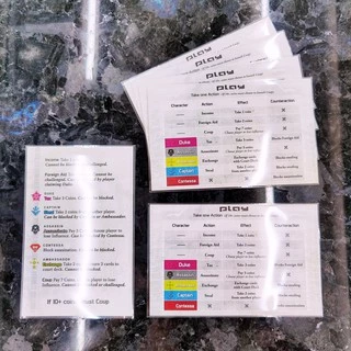 ซองใส่การ์ด Size BigCoup Card Sleeve (ขนาดการ์ด 90x140 mm.) สำหรับ Coup , Tibo , Enchanters , เฟลมคราฟต์ , Flamecraft