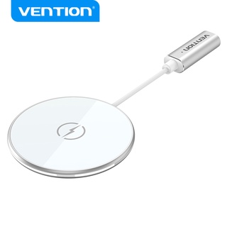 Vention Magnetic Wireless Charger Mirror Surface USB C Type 7.5W for IOS 15W for Android device FGA