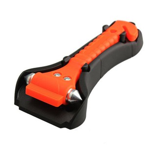 Smile Shopping 2 in 1 Car Emergency Tool Emergency Hammer WindowPunch + Seat Belt Cutter#1577