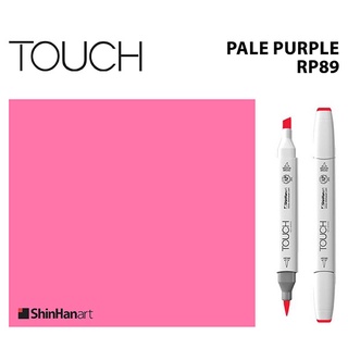 TOUCH TWIN BRUSH MARKER RP89 (PALE PURPLE) / มาร์คเกอร์หัวพู่กัน-หัวตัดขนาดกลาง รหัส RP89 (PALE PURPLE)