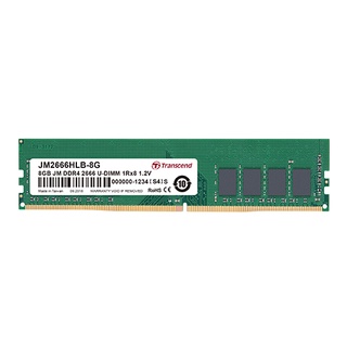 RAM PC (แรมพีซี) DDR4(2666) 8GB Transcend (TCN-JM2666HLB-8G) ประกัน7วัน