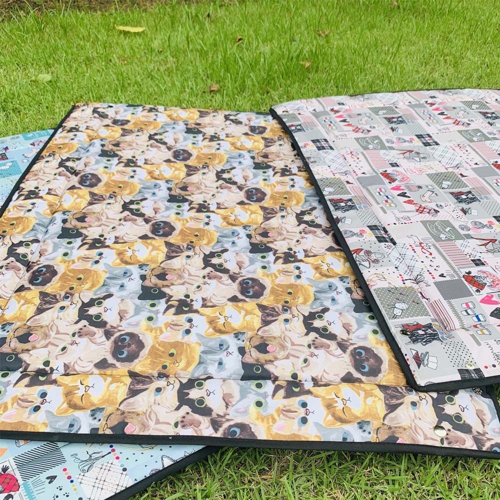 แผ่นนอน รองกรง แบบบาง กันน้ำ ไม่อับชื้น SIZE L ขนาด 60*75CM มีของพร้อมส่งคละตามสี