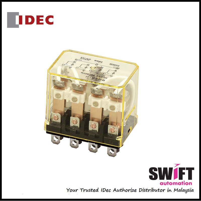 RH4B-UL-** IDEC RH รีเลย์พาวเวอร์