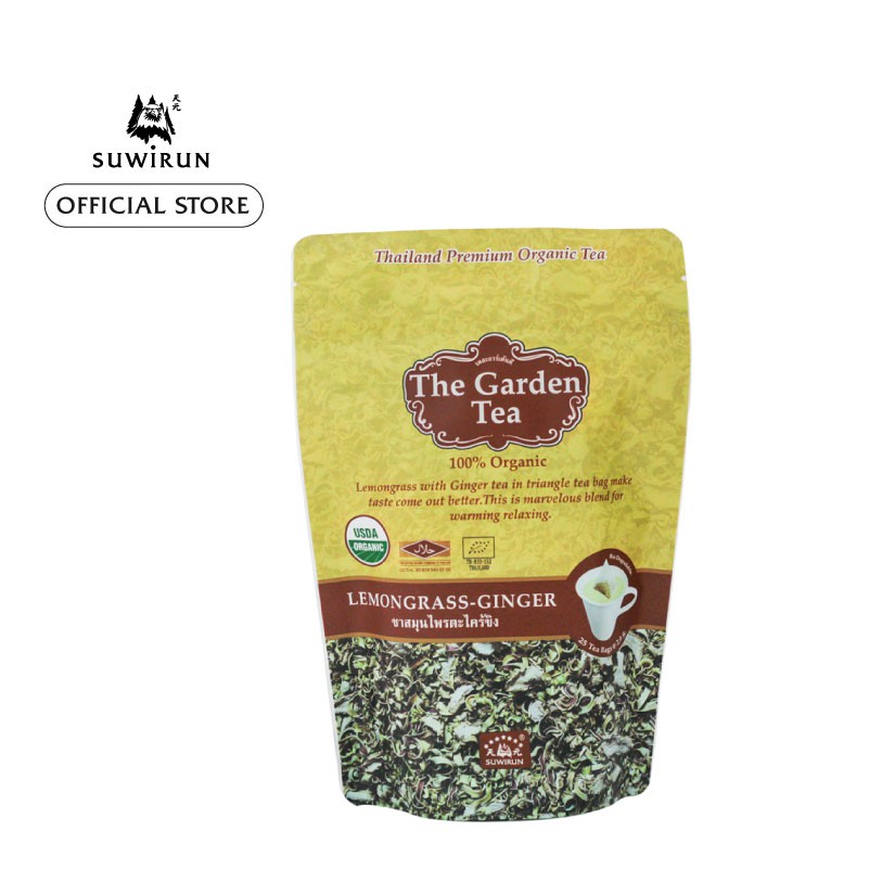 Traditional & Herbal Drinks 125 บาท The Garden Tea – ชาสมุนไพรตะไคร้ ขิง 25 ซอง Food & Beverages