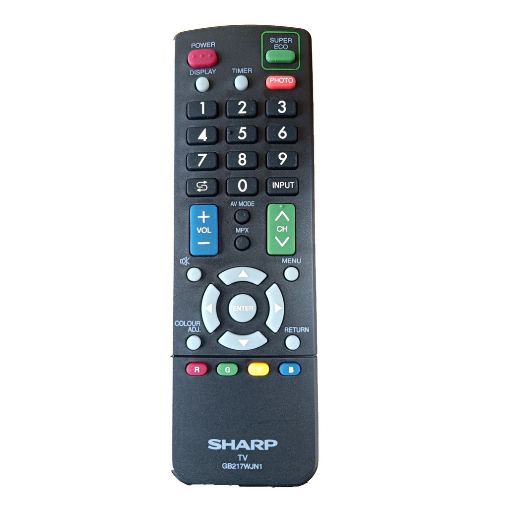 SHARP GB217WJN1 รีโมทคอนโทรลทีวี/LED/LCD รีโมทคอนโทรลเปลี่ยน (GB217WJN1) Universal Sharp รีโมทคอนโทรล RM-L1238 สําหรับ Sharp Universal RM-L1046GA007BG22 GA538