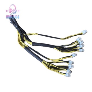 1200W 1600W Output Wire New 10 Pin PCIE Powers Connector for Bitmain Antminer APW7 + APW3 PSU L3 D3