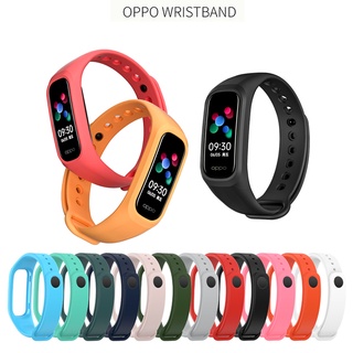 สำหรับ OPPO Band EVA สายรัดซิลิโคนสายรัดข้อมือ