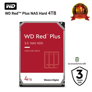 WD Red Plus 4TB HDD NAS 5400RPM (WD40EFPX)