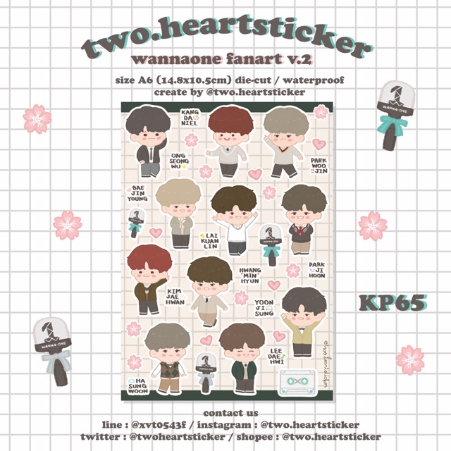 Wannaone fanart v.2 Sticker 🌷