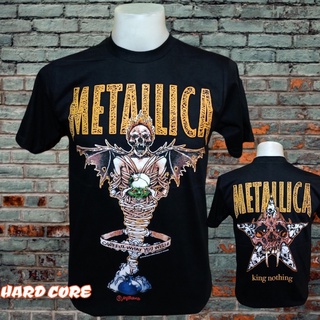 เสื้อวง METALLICA วงร็อคในตำนาน ไม่มีตะเข็บข้าง คอฟิต ป้ายUS เสื้อร็อค เสื้อผ้าผู้ชาย เสื้อทัวร์ วงร็อคต่างประเทศสามารถป