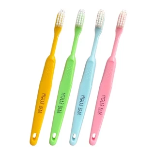 6-12 ขวบ+ Molar Bear รุ่น Big Kids แปรงสีฟันเด็ก ขนนุ่ม หัวแปรงขนาดพอดี จับถนัดมือ