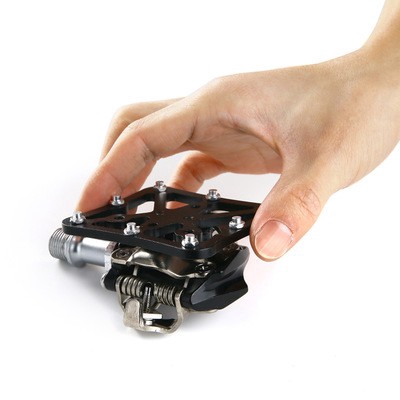 Mountain bike self-locking pedal lock pedal to flat pedal suitable for ...