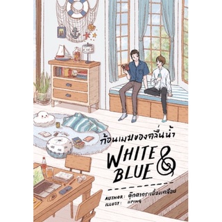 White &amp; Blue ก้อนเมฆของคลื่นน้ำ