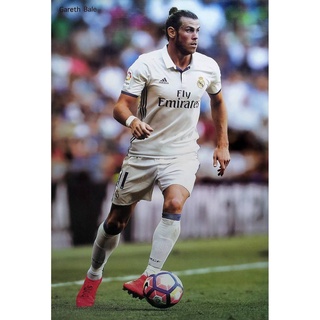 โปสเตอร์ แกเร็ท เบล Gareth Bale รูปภาพ ฟุตบอล ปีเก่า ไม่พิมพ์แล้ว นักฟุตบอล กีฬา football โปสเตอร์ติดผนัง poster