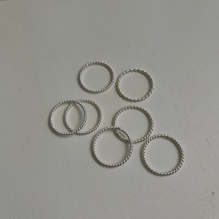 Me.phenomenal : spiral ring (silver925/เงินแท้925)