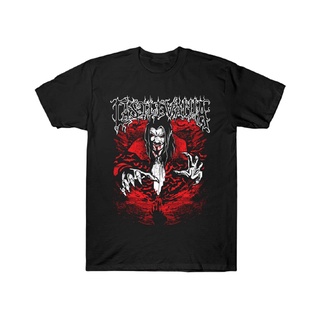 เสื้อยืด พิมพ์ลายกราฟิก Dracula Of The Night Cool Horror เหมาะกับเทศกาลฮาโลวีน