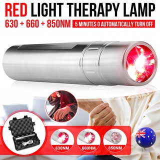 โคมไฟอินฟราเรด Led 630nm 660nm แบบพกพา บรรเทาอาการปวดข้อต่อ สําหรับแพทย์บําบัด