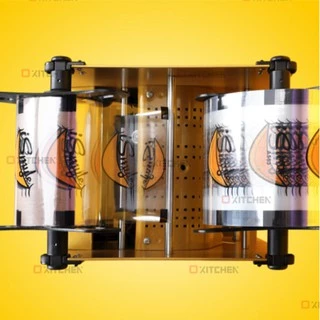 เครื่องซีลแก้ว เซนเซอร์เลื่อนฟิล์มอัตโนมัติ BOSS คันโยก ZB02S / Zb04 / ZB 04B digital Semi Auto