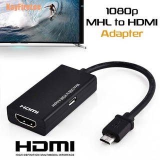 (Kayfirelee) สายเคเบิลอะแดปเตอร์ Micro Usb 2.0 เป็น Hdmi Hdtv Tv Hd สําหรับ Samsung Lg S7 Mobile