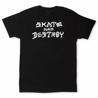 เสื้อยืด พิมพ์ลายนิตยสาร Thrasher Skate And Droy สไตล์ใหม่ เหมาะกับของขวัญ สําหรับคุณพ่อ