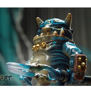 gachabox Toy0+ Demon Craft - Aqua King by Scotty Wang X toyzeroplus - Soft Vinyl Designer Toy Art