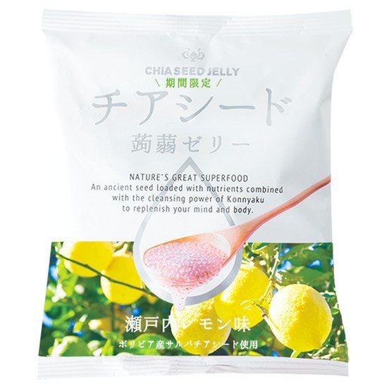 ☞✼﹊  Chiary CHIA SEED JELLY เยลลี่บุกผสมเมล็ดเจีย Xnoy