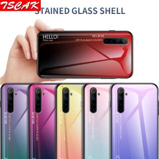 realme Narzo c3 6 x50 pro เคสโทรศัพท์มือถือซิลิโคนอ่อนนุ่มไล่โทนสี