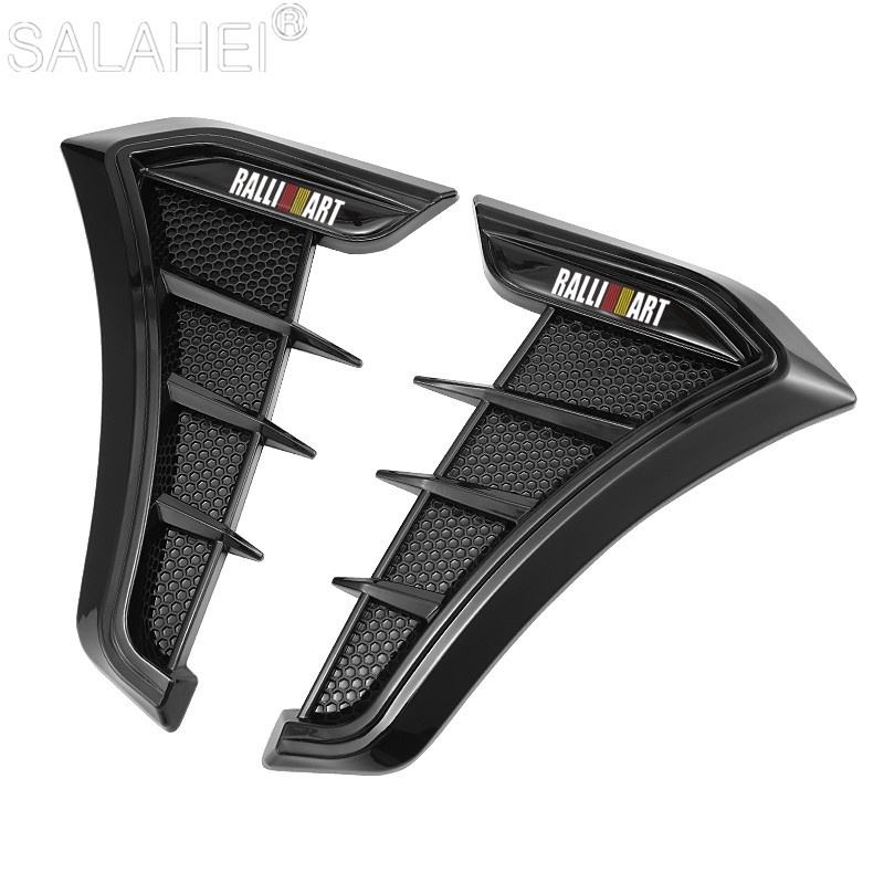 สติกเกอร์ติดบังโคลนรถยนต์ ด้านนอก อุปกรณ์เสริม สําหรับ Mitsubishi RalliArt Lancer 10 Asx Outlander P