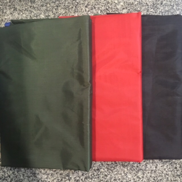 ผ้าใบ กัน😆UV fly sheet ขนาด 3x4 หลายสี ดำ แดง เขียว พร้อมส่ง
