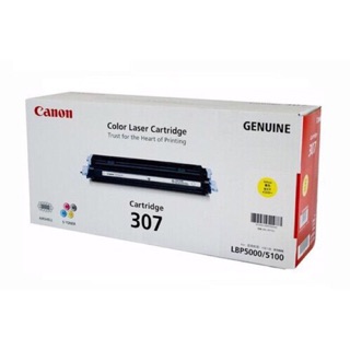 Toner Canon รุ่น 307 สีเหลือง