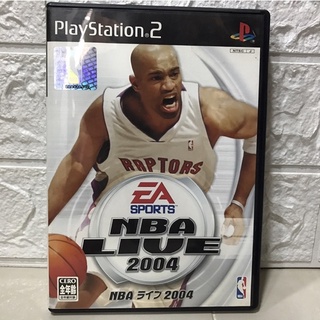 แผ่นแท้ [PS2] NBA Live 2004 (Japan) (SLPS-25297 | 65666)