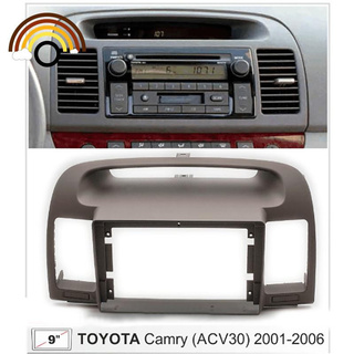 แผงวิทยุสเตอริโอ 9 นิ้ว 2Din สําหรับ Toyota Camry 5