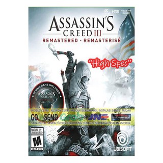 Assassins CREED 3 รีโมทเครื่องเล่นเกมส์ + ALL DLC CD DVD PC GAME