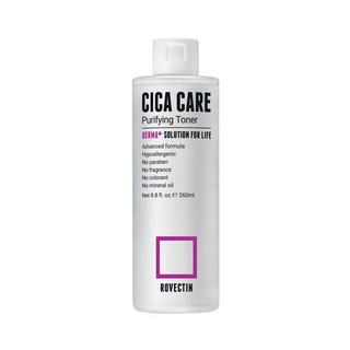 [สินค้าของแท้/พร้อมส่ง100%] Rovectin Cica Care Purifying Toner 260ml หมดอายุ 05-08-2024