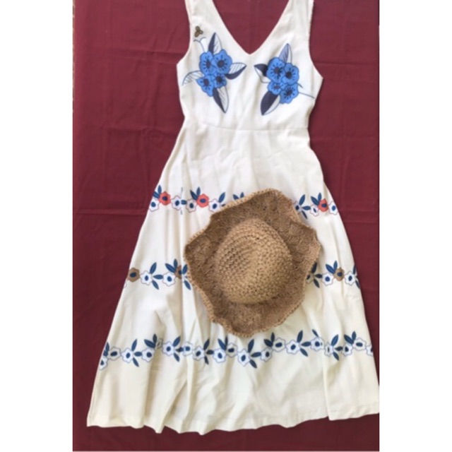 เดรสงานป้ายสีครีม ป้าย lalita