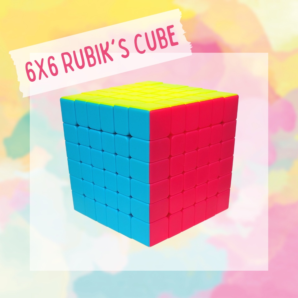 6x6 Rubik's cube รูบิคทรงมาตราฐานเเบบ6x6