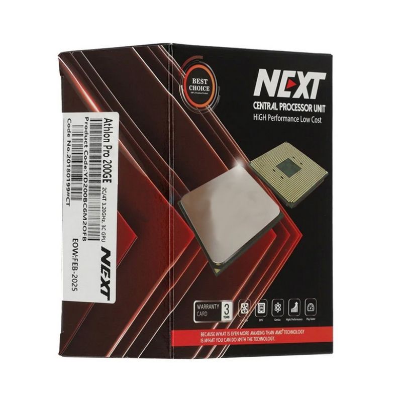 CPU(ซีพียู) AMD AM4 ATHLON 200GE /ATHLON PRO 200GE (NEXT)