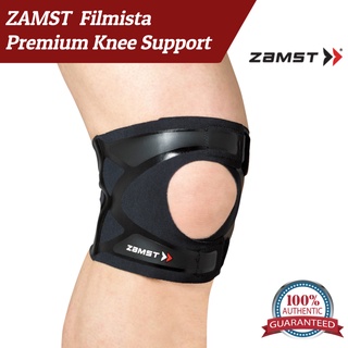 Zamst Filmista สนับเข่า (สายรัดเข่าพรีเมี่ยม สําหรับวิ่ง เดิน แบดมินตัน เทนนิส สควอช กอล์ฟ ฟื้นฟูสมรรถภาพการออกกําลังกาย)