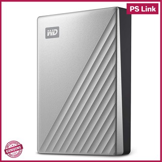 Western Digital WD My Passport Ultra 4TB, Silver - NEW USB 3.0 SIZE 2.5" 5400RPM (ฮาร์ดดิสก์พกพา) (WWDBFTM0040BSL-WESN)