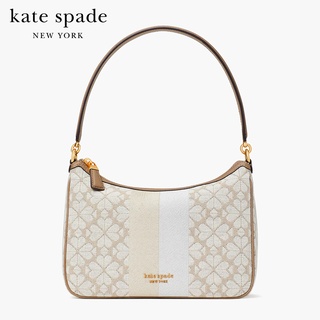 KATE SPADE NEW YORK SPADE FLOWER JACQUARD SAM SMALL SHOULDER BAG K9033 กระเป๋าสะพาย / กระเป๋าถือ