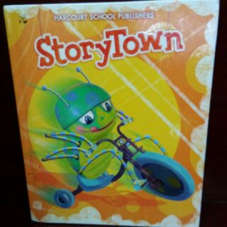 หนังสือเรียนภาษาอังกฤษ StoryTown สำนักพิมพ์ harcourt ภาพสี ปกแข็ง มือสอง