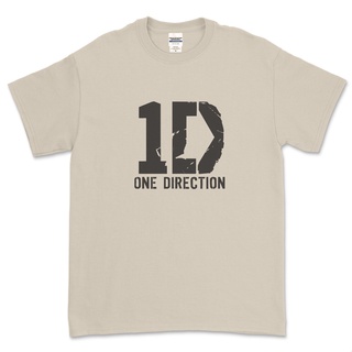 เสื้อยืด พิมพ์ลายโลโก้เพลง One DIRECTION