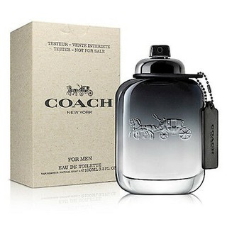 Coach For Men EDT 100 ml. เทสเตอร์ กล่องน้ำตาล