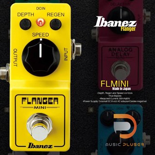 Ibanez FL MINI Flanger เอฟเฟคกีต้าร์ไซส์มินิ เสียงFlanger งานเกรดพรีเมี่ยม เสียงจัดจ้านของแท้ประกันศูนย์ Made in Japan