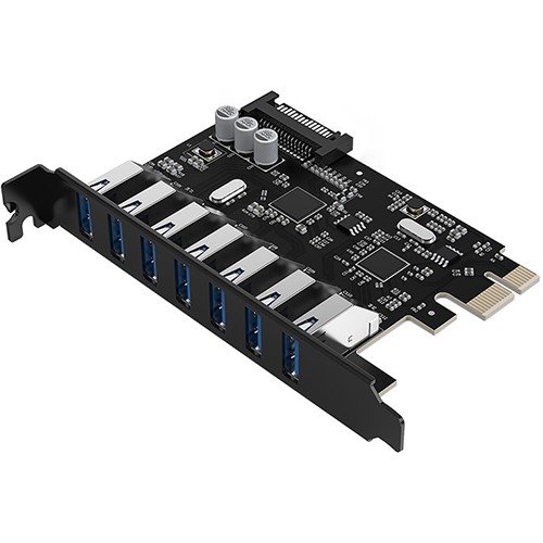 Orico 7 Ports USB3.0 PCI-E Express Card (PVU3-7U)
