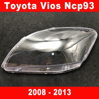 ฝาครอบเลนส์ไฟหน้า สําหรับ Toyota Vios NCP93 2008-2013 เลนส์ไฟหน้า ฝาครอบไฟหน้า ไฟหน้ารถยนต์ ไฟหน้าสําหรับ ฝาครอบไฟหน้าตรงรุ่น ฝาครอบเลนส์