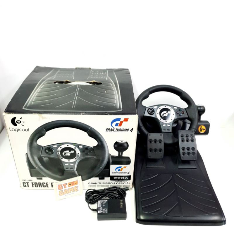 Logicool GT4 Force Pro Limited edition 🚨Original Japan ,PS2 ,PS3 ,PC Boxed