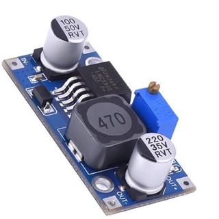 บอร์ดปรับแรงดันไฟลง LM2596 DC-DC Adjustable Step Down Power Module 3.2-40V to 1.25V-30V 3A DC-DC (BUCK-LM2596)