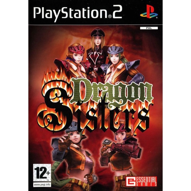 Dragon Sisters แผ่นเกมส์ ps2